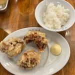唐揚げセット(極濃湯麺 フタツメ 小山店)