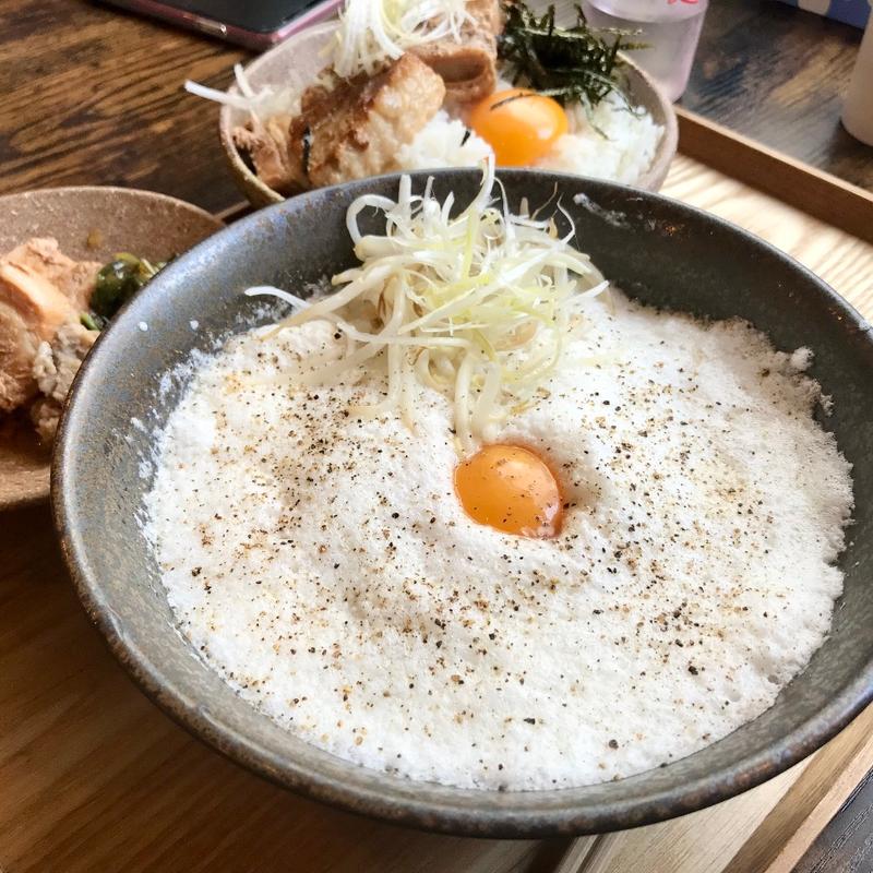 カルボナーラーメン(スペインバル GA(かくれが))