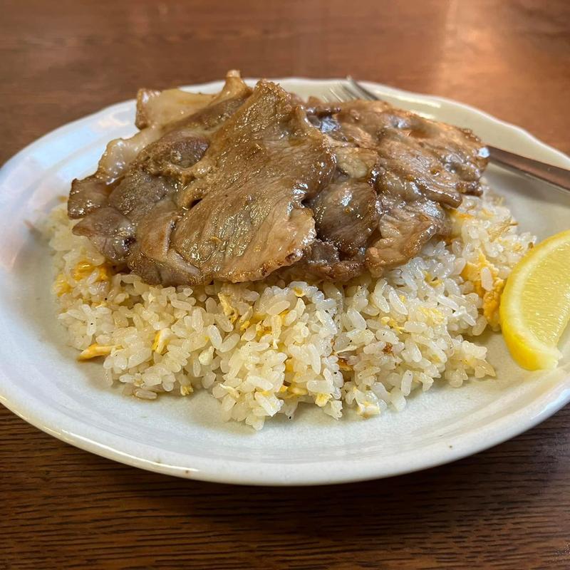 ピラフ(肉付き)(池田屋食堂)