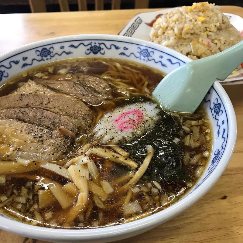 半チャンラーメン(池田屋食堂)