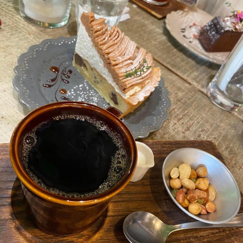 ブレンドコーヒー マロンタルト(フジヤコーヒー supports by 横森珈琲)