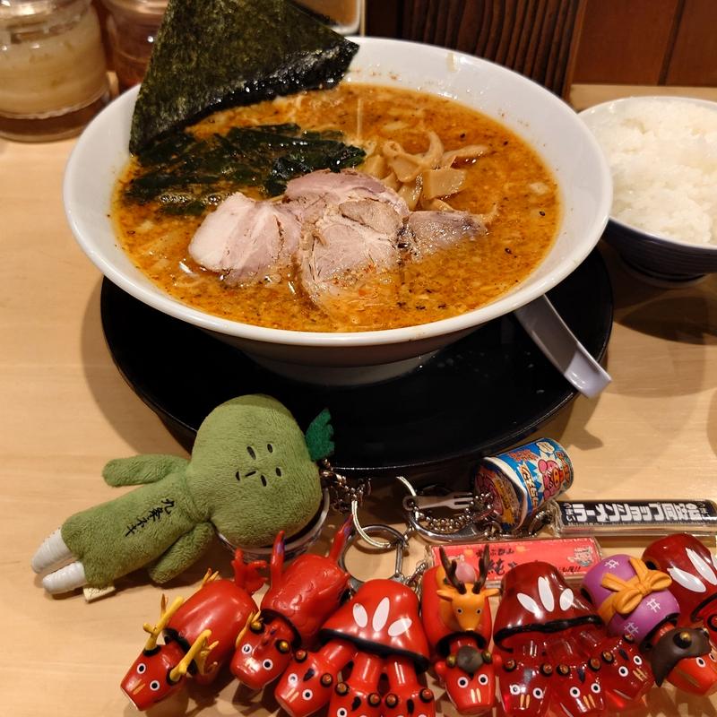 七味お酢ラーメン(椿ラーメンショップ 新さくら通り店 （つばきらーめんしょっぷ）)