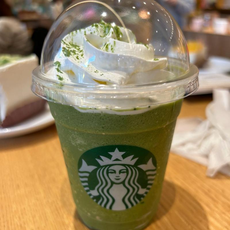 和三蜜 抹茶フラペチーノ(スターバックスコーヒー ららぽーとEXPOCITY 店２階)
