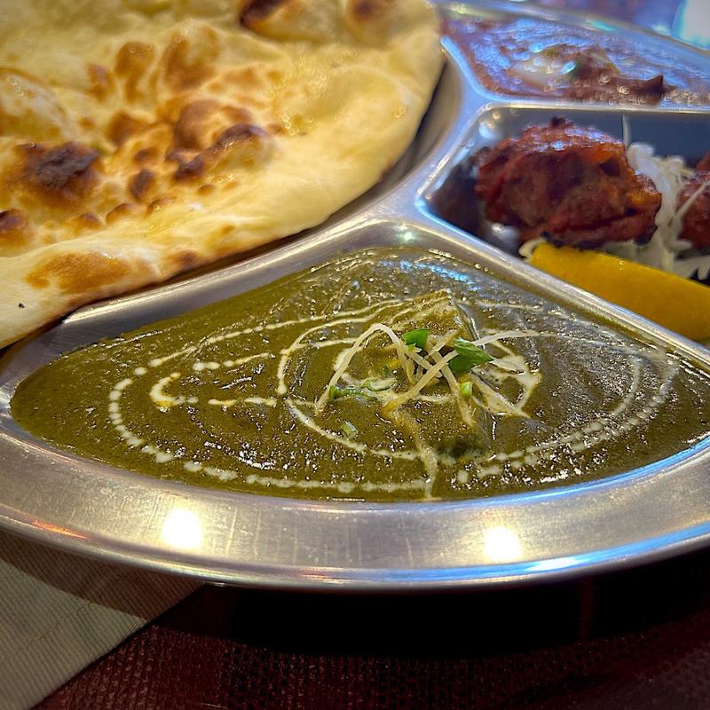 ほうれん草パニールカレー(ムガルパレス 3号店)