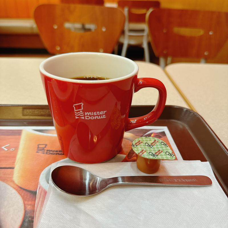 ミスドブレンドコーヒー(ミスタードーナツ リーフウォーク稲沢ショップ)