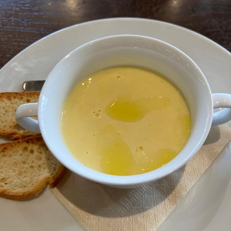 とうもろこしスープ(チェント ペル チェント 大麻店)