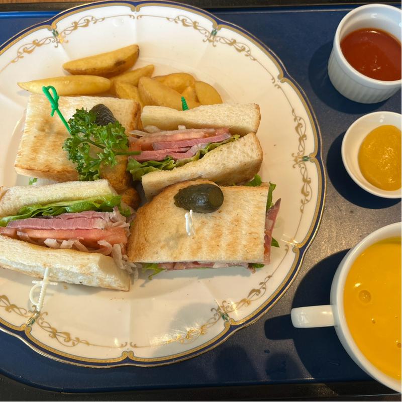 ローストビーフサンド(紫あやめ36　あやめ亭 （富士屋レストラン　あやめ亭）)