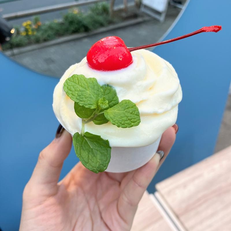 ソフトクリームサンデー(SODABAR 恵比寿)