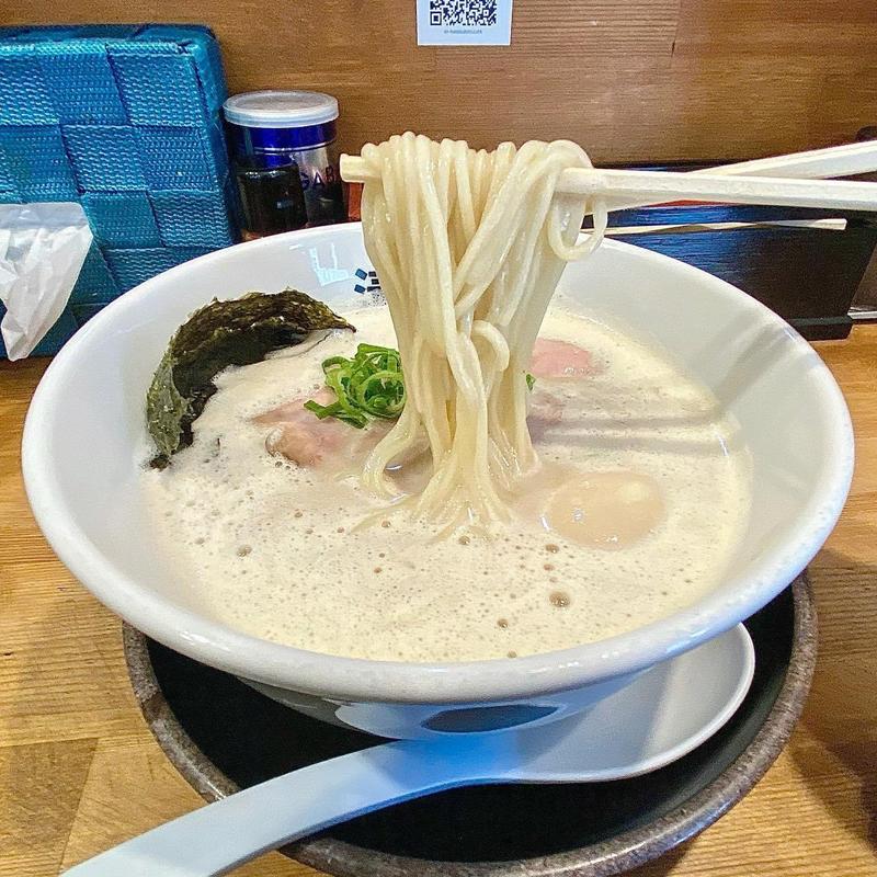 泡白湯らーめん(清麺屋)