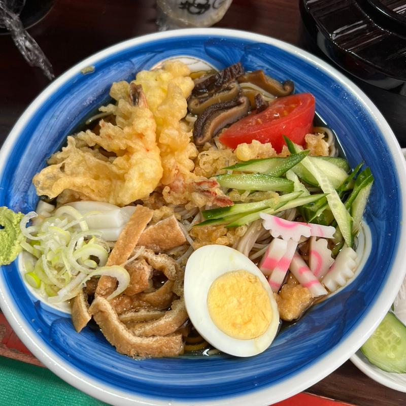 冷やし五目そば(ほていや そば店)