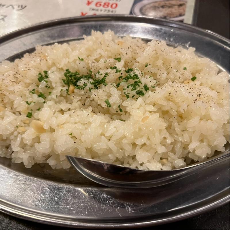 ガーリックライス(TORAのお肉屋さん)