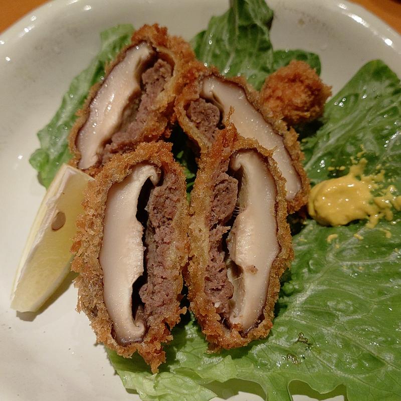 椎茸肉詰め(百目木)