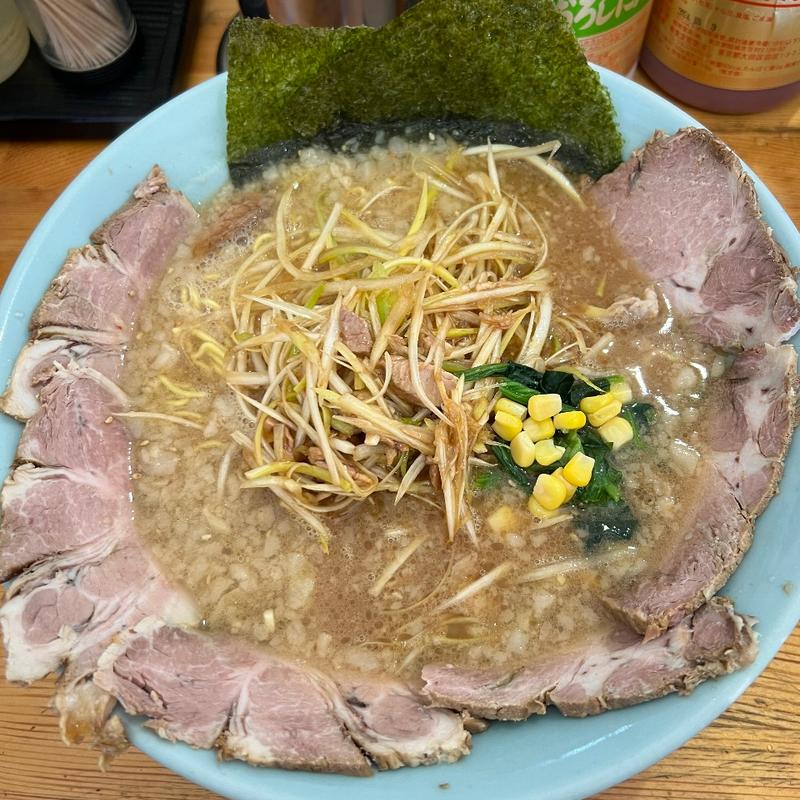 ネギ味噌チャーシュー麺　中盛(ラーメンショップ椿 上彦川戸店)
