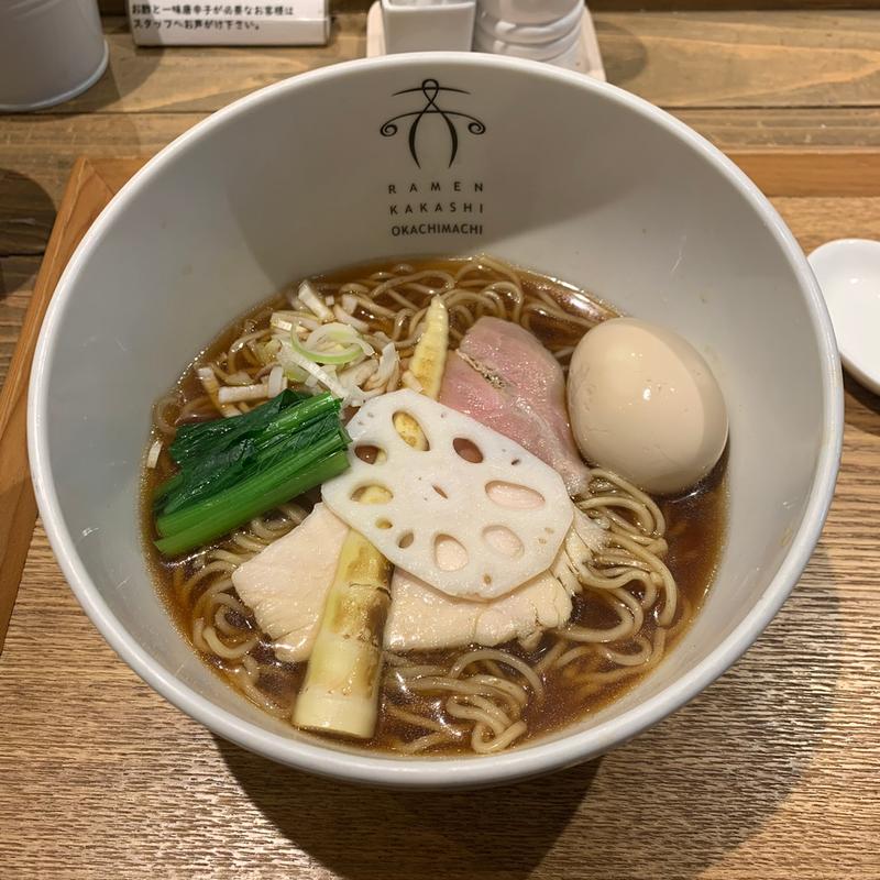 鶏精湯醤油(麺 案山子（かかし）)