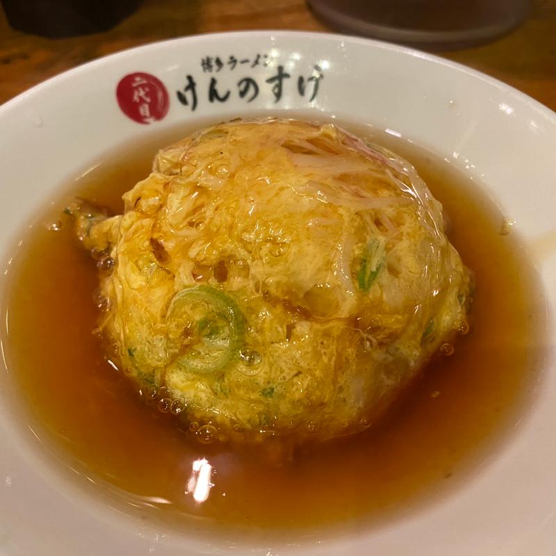 ミニ天津飯(博多ラーメン 二代目けんのすけ 天神本店)