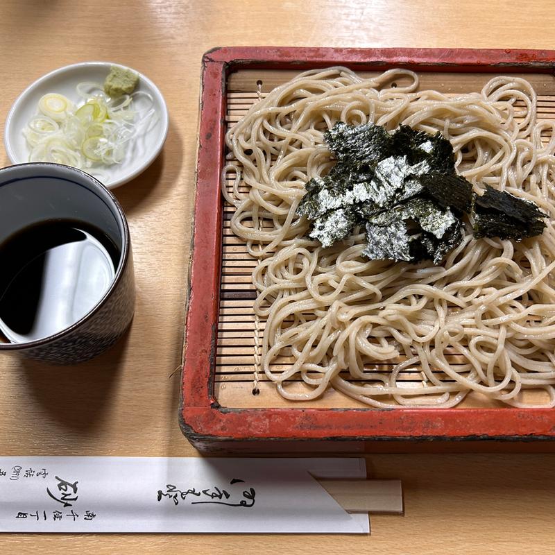 ざるそば(砂場総本家 （すなばそうほんけ）)