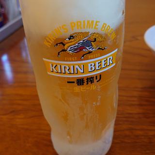 生ビール（ジョッキ）(極濃湯麺 フタツメ 貝沢店)