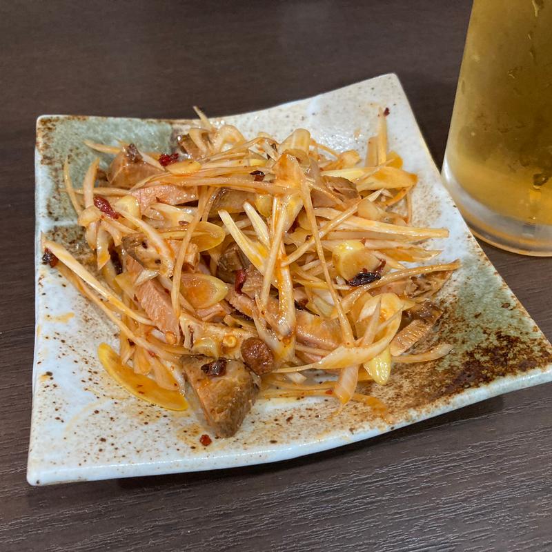 ネギチャーシュー(中華家庭料理 味膳)