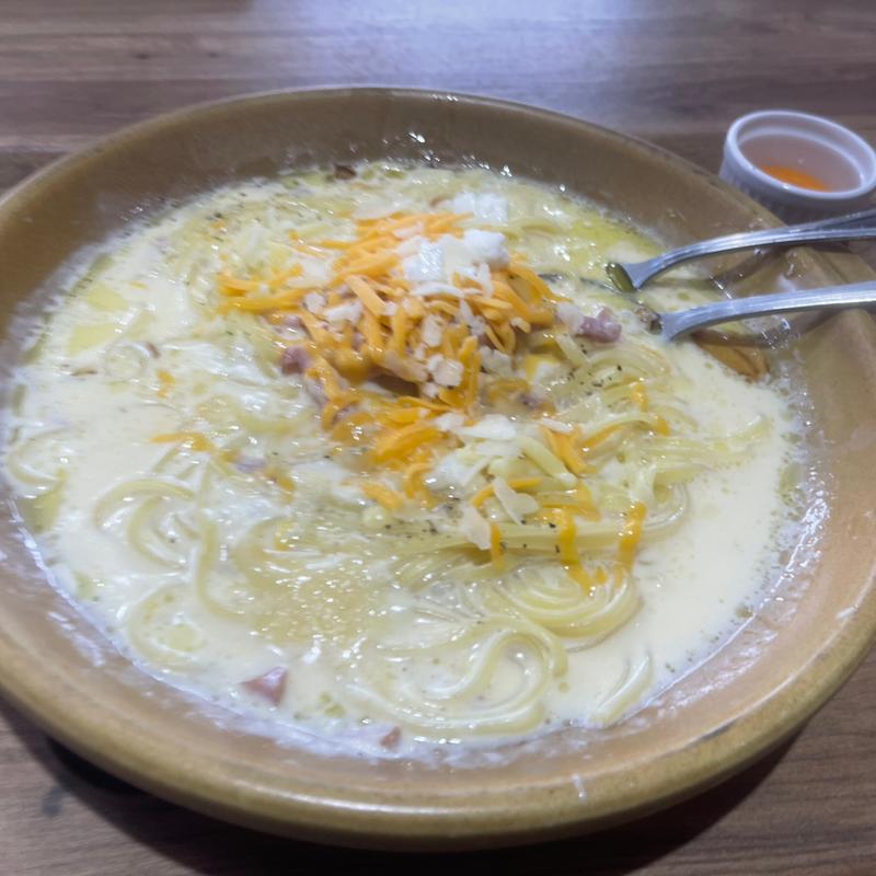とろける7種のチーズカルボ(生パスタ専門店SPALA 鳥栖プレミアム・アウトレット店)