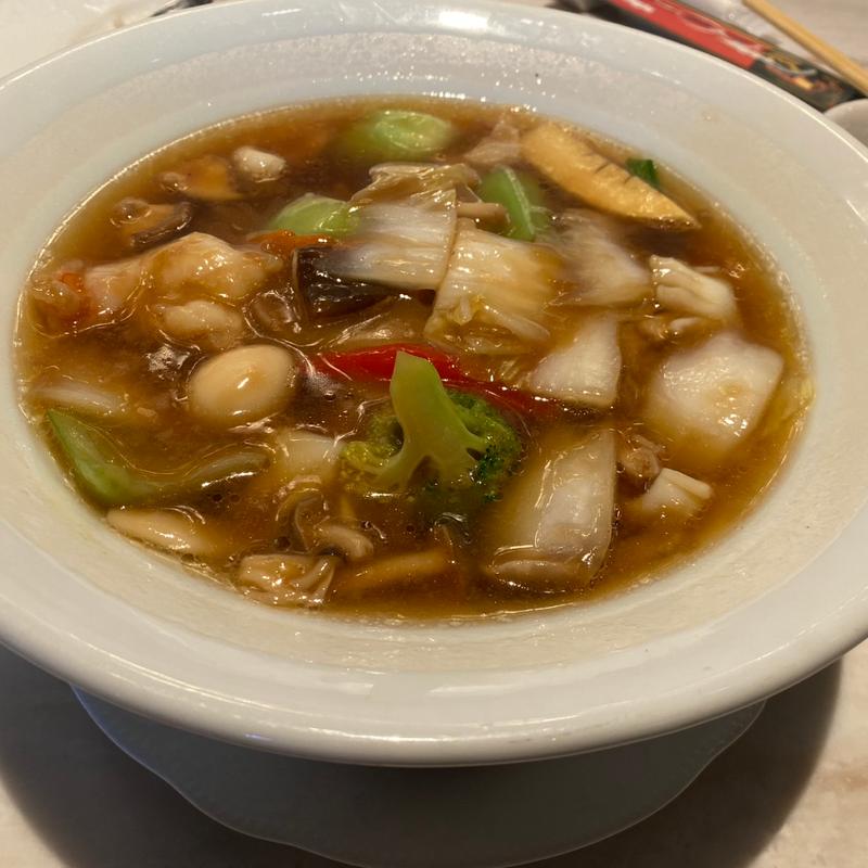 五目つゆそば(中国料理 盤古殿 馬車道TERRACE店)