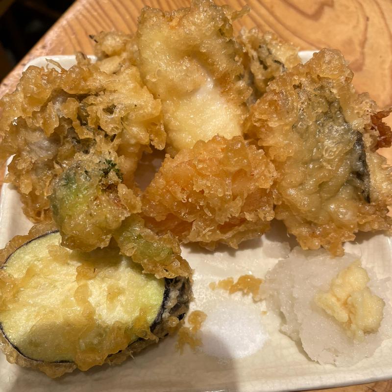 穴子天ぷら(長浜鮮魚卸直営店 博多 魚助)