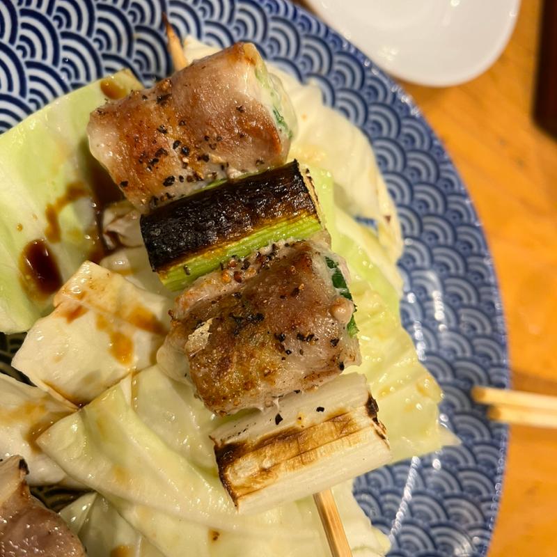 ニラモッツァレラチーズ巻き(博多串焼き バッテンよかとぉ 新潟店)