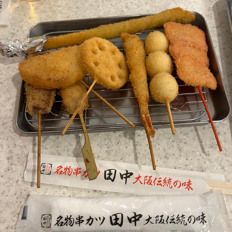 定番8本盛り(串カツ田中 草加店)