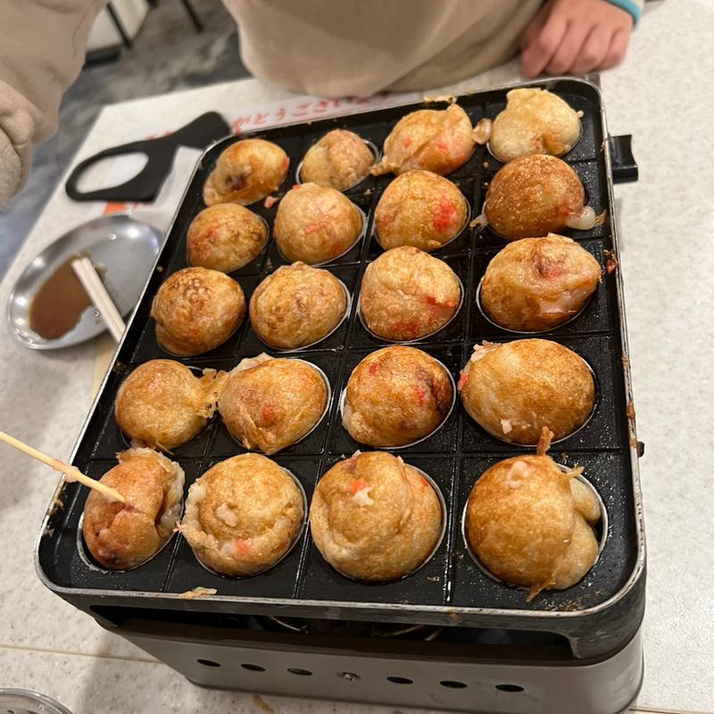 自分で作る手作りたこ焼き20個(串カツ田中 草加店)