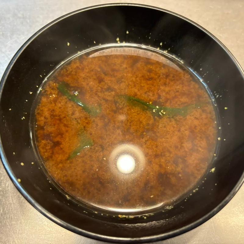 赤だし(坂町の天丼)