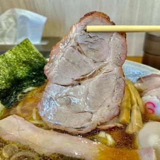 焼豚麺 大盛 味付玉子(とら食堂 松戸分店 )