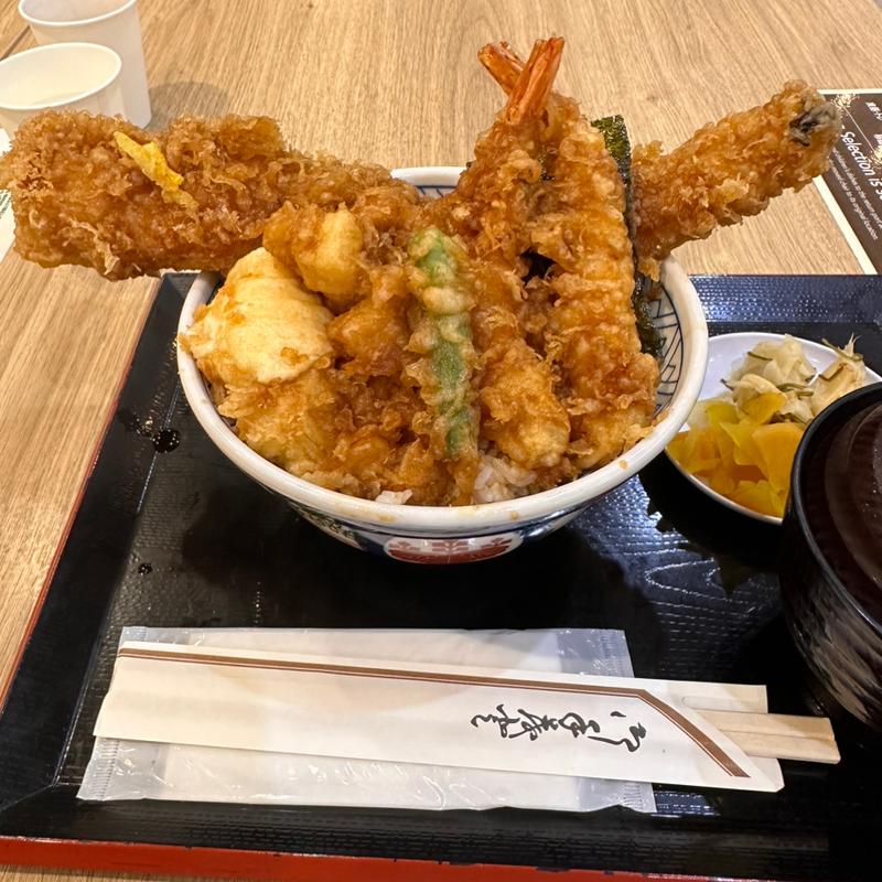 江戸前天丼(日本橋 天丼 金子半之助 ラゾーナ川崎店)