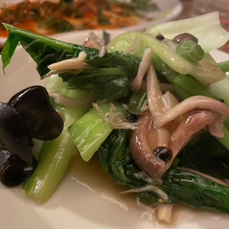 青菜炒め(十六公厘 （ジュウロクミリ）)