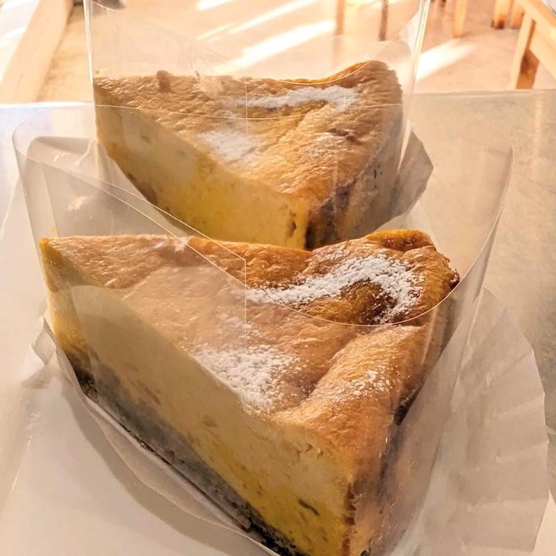 かぼちゃのベイクドチーズケーキ(る・しえる)