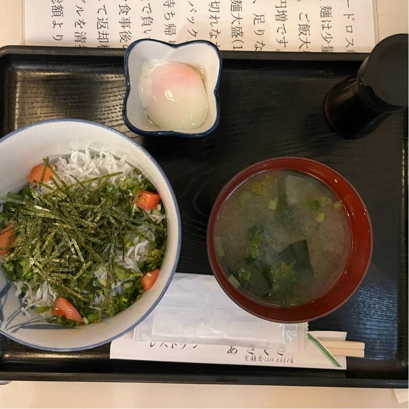 釜揚げシラス丼(レストラン 鎌倉 あさくさ)