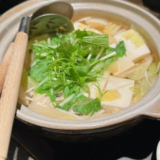 湯豆腐小鍋