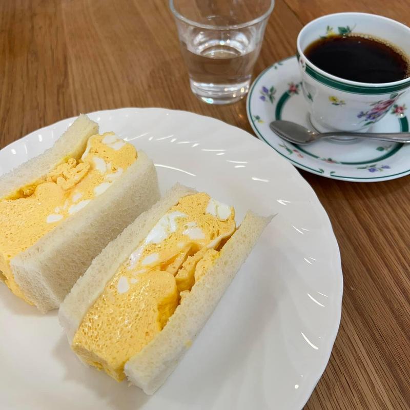 卵サンド(フルーツカフェ うるる&きらら)