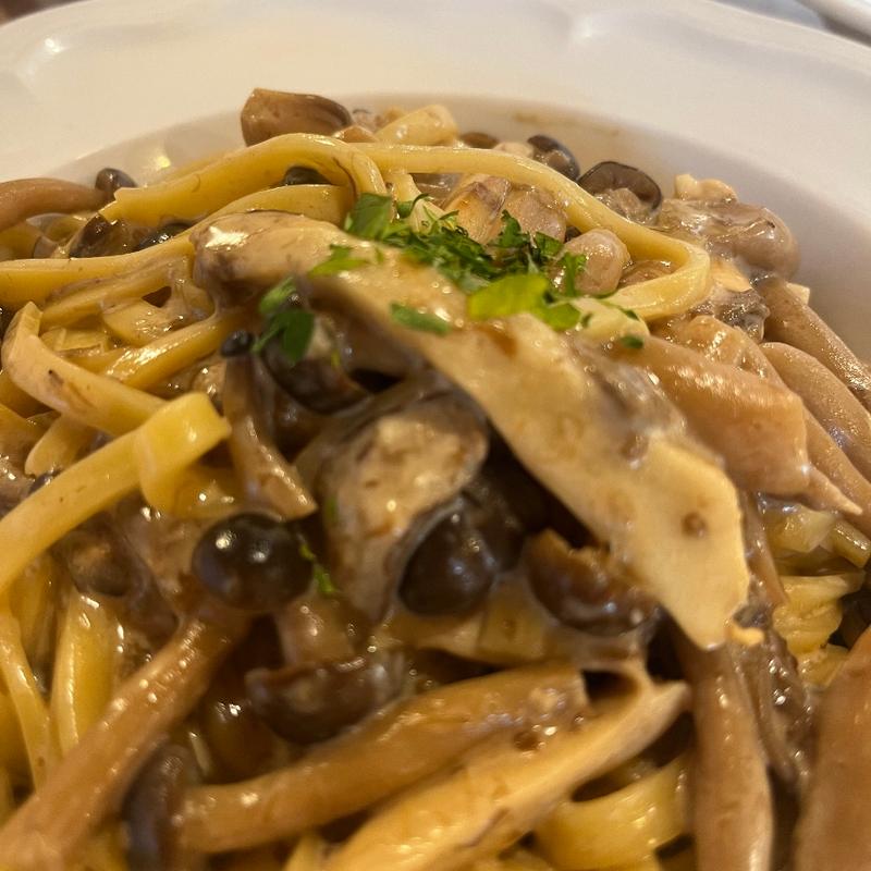 ポルチーニ茸の生パスタ(キャナリィ･ロウ鶴見緑地店)