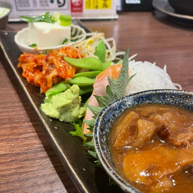 肴盛り(酒場スタンド ニューツルマツ 上本町ハイハイタウン店)