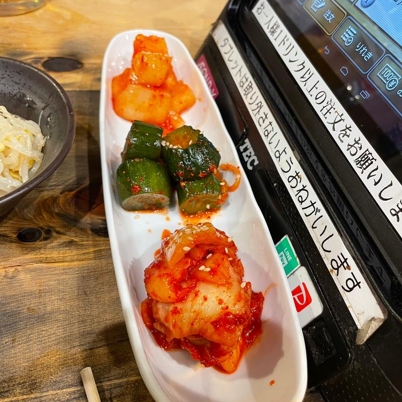 キムチ盛合せ(とんちゃん横井)