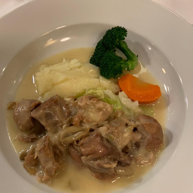 仔羊とマッシュルームのクリーム煮(Le Marcassin(ル・マルカッサン))