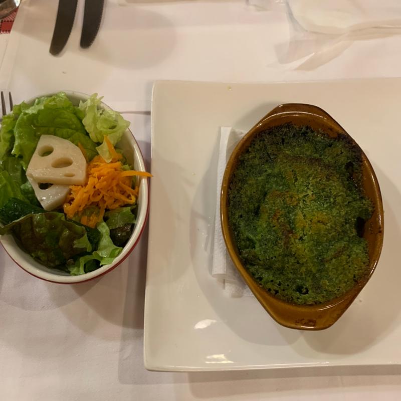 牡蠣とキノコの香草バター焼き(Le Marcassin(ル・マルカッサン))