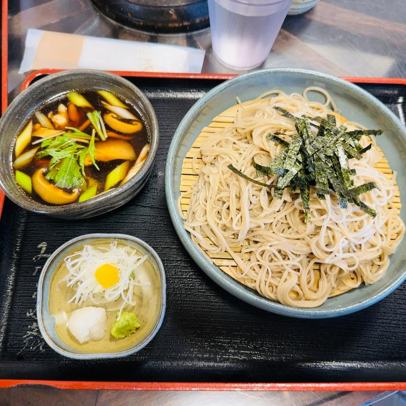 かしわざるそば(手打ちそば港屋 )