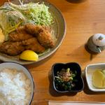 かきフライ定食