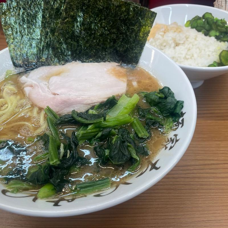 ラーメン＋ほうれん草＋海苔(麺家たいせい)
