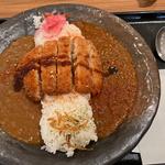 コク美味カレー&スパイスカレーロースカツのせ(SPICE FACTORY TFB秋葉原店)