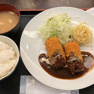 カニクリームコロッケ定食(東京厨房)