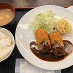 カニクリームコロッケ定食(東京厨房)
