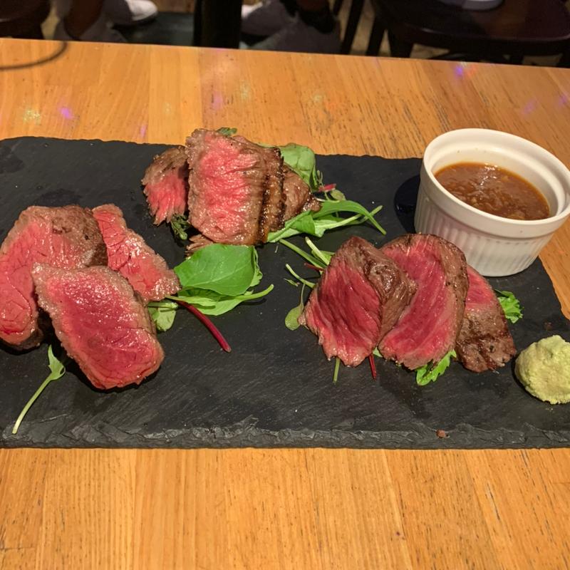 和牛　3種盛(パスタバル ミキヤズ ぐりぐり)