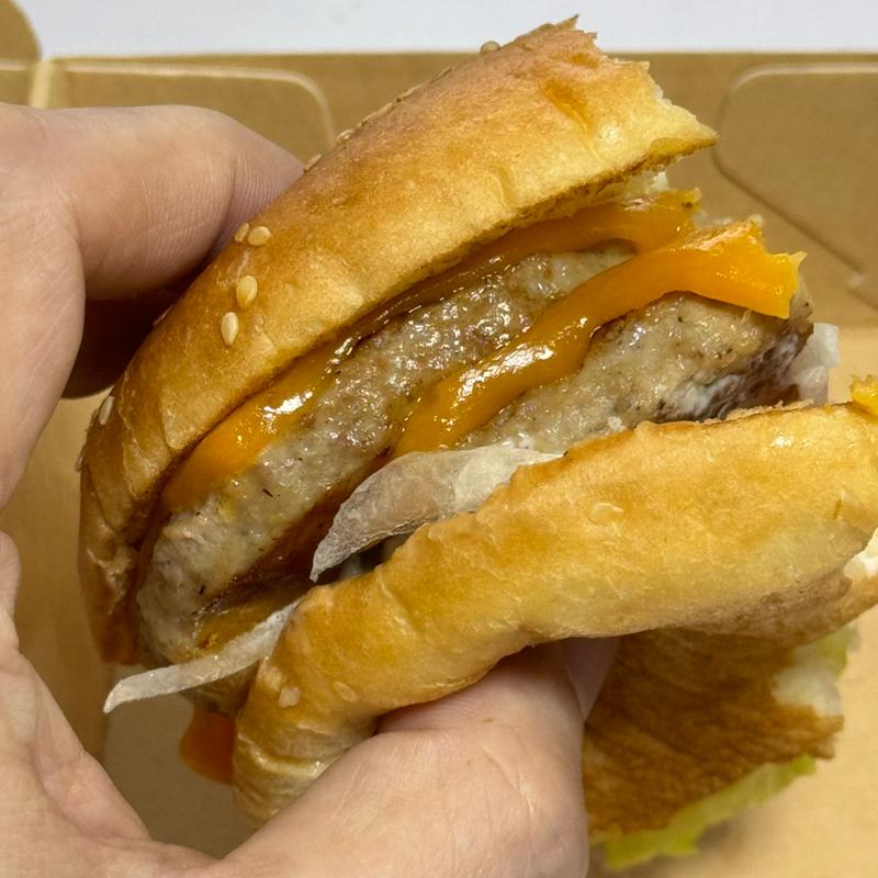 チェダーチーズバーガーダブルセット（チーズネスバーガー）(フレッシュネスバーガー恵比寿)