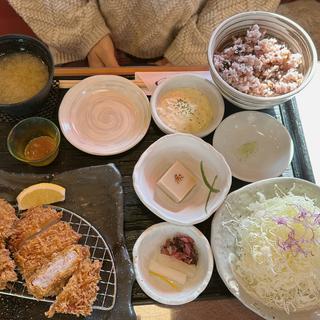 かきフライ&ヒレかつ定食(まるかつ )